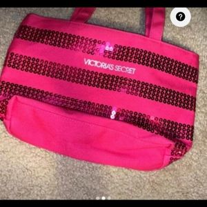 Small pink tote